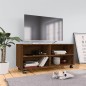 Mobile TV con Ruote Rovere Marrone 90x35x35cm Legno Multistrato Mobile TV con Ruote Rovere Marrone 90x35x35cm Legno Multistrato