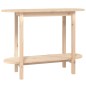 Tavolo Consolle 110x40x80 cm in Legno Massello di Pino Tavolo Consolle 110x40x80 cm in Legno Massello di Pino
