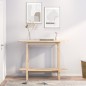 Tavolo Consolle 110x40x80 cm in Legno Massello di Pino Tavolo Consolle 110x40x80 cm in Legno Massello di Pino