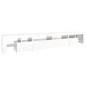 vidaXL Mobile Porta TV con Luci LED Bianco Lucido 260x36,5x40 cm vidaXL Mobile Porta TV con Luci LED Bianco Lucido 260x36,5x40 cm