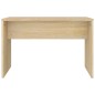 vidaXL Set Tavolo da Toeletta Rovere Sonoma 74,5x40x141 cm vidaXL Set Tavolo da Toeletta Rovere Sonoma 74,5x40x141 cm