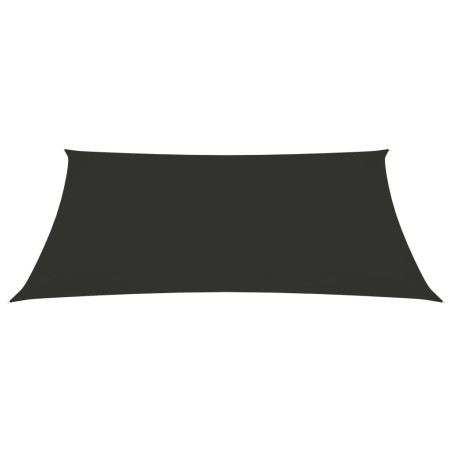 vidaXL Parasole a Vela Oxford Rettangolare 2,5x4 m Antracite