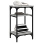 Tavolino Grigio Sonoma 35x30x60 cm in Legno Multistrato Tavolino Grigio Sonoma 35x30x60 cm in Legno Multistrato
