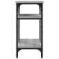 Tavolino Grigio Sonoma 35x30x60 cm in Legno Multistrato Tavolino Grigio Sonoma 35x30x60 cm in Legno Multistrato