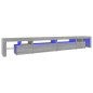 vidaXL Mobile Porta TV con Luci LED Grigio Sonoma 290x36,5x40 cm vidaXL Mobile Porta TV con Luci LED Grigio Sonoma 290x36,5x40 cm