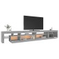 vidaXL Mobile Porta TV con Luci LED Grigio Sonoma 290x36,5x40 cm vidaXL Mobile Porta TV con Luci LED Grigio Sonoma 290x36,5x40 cm