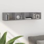 Mensola a Muro CD Grigio Sonoma 100x18x18 cm Legno Multistrato Mensola a Muro CD Grigio Sonoma 100x18x18 cm Legno Multistrato