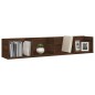 Mensola a Muro CD Rovere Marrone 100x18x18cm Legno Multistrato Mensola a Muro CD Rovere Marrone 100x18x18cm Legno Multistrato