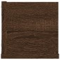 Mensola a Muro CD Rovere Marrone 100x18x18cm Legno Multistrato Mensola a Muro CD Rovere Marrone 100x18x18cm Legno Multistrato