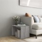 Tavolino Grigio Sonoma 59x36x38 cm in Legno Multistrato Tavolino Grigio Sonoma 59x36x38 cm in Legno Multistrato