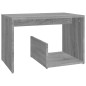 Tavolino Grigio Sonoma 59x36x38 cm in Legno Multistrato Tavolino Grigio Sonoma 59x36x38 cm in Legno Multistrato