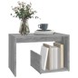 Tavolino Grigio Sonoma 59x36x38 cm in Legno Multistrato Tavolino Grigio Sonoma 59x36x38 cm in Legno Multistrato
