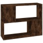 Libreria/Divisorio Rovere Fumo 80x24x63 cm