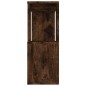 Libreria/Divisorio Rovere Fumo 80x24x63 cm