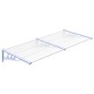Tettoia per Porta Grigio e Trasparente 199x90 cm Policarbonato Tettoia per Porta Grigio e Trasparente 199x90 cm Policarbonato