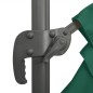 Ombrellone a Sbalzo LED Verde 400x300 cm Ombrellone a Sbalzo LED Verde 400x300 cm
