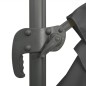 Ombrellone a Sbalzo LED Antracite 400x300 cm Ombrellone a Sbalzo LED Antracite 400x300 cm