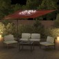 Ombrellone a Sbalzo LED Terracotta 400x300 cm Ombrellone a Sbalzo LED Terracotta 400x300 cm