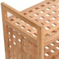 Scarpiera con Cassetto 70x27x81 cm Legno Massello di Noce Scarpiera con Cassetto 70x27x81 cm Legno Massello di Noce