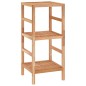 Scaffale da Bagno 35,5x35,5x79 cm in Legno Massello di Noce Scaffale da Bagno 35,5x35,5x79 cm in Legno Massello di Noce