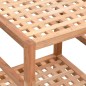 Scaffale da Bagno 35,5x35,5x79 cm in Legno Massello di Noce Scaffale da Bagno 35,5x35,5x79 cm in Legno Massello di Noce
