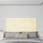 Pannelli Murali 12 pz Crema 60x15 cm Similpelle 1,08 m² Pannelli Murali 12 pz Crema 60x15 cm Similpelle 1,08 m²