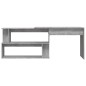 Scrivania Angolare Grigio Sonoma 200x50x76 cm Legno Multistrato Scrivania Angolare Grigio Sonoma 200x50x76 cm Legno Multistrato