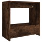 Tavolino Rovere Fumo 50x26x50 cm in Legno Multistrato Tavolino Rovere Fumo 50x26x50 cm in Legno Multistrato