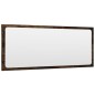 vidaXL Set Mobili da Bagno 2 pz Rovere Fumo in Legno Multistrato vidaXL Set Mobili da Bagno 2 pz Rovere Fumo in Legno Multistrato