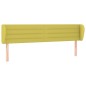 Testiera ad Orecchio Verde 183x23x78/88 cm in Tessuto Testiera ad Orecchio Verde 183x23x78/88 cm in Tessuto
