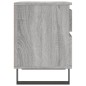vidaXL Comodini 2pz Grigio Sonoma 40x35x50 cm in Legno Multistrato vidaXL Comodini 2pz Grigio Sonoma 40x35x50 cm in Legno Multistrato