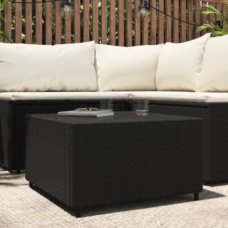 Tavolino Quadrato da Giardino 50x50x30cm in Polyrattan Tavolino Quadrato da Giardino 50x50x30cm in Polyrattan