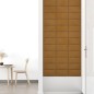 Pannelli Murali 12 pz Marroni 30x15 cm Velluto 0,54 m² Pannelli Murali 12 pz Marroni 30x15 cm Velluto 0,54 m²