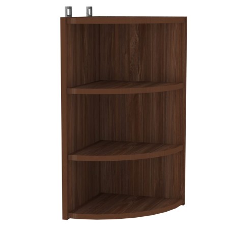 Mensola Angolare Parete Rovere Marrone 30x31,3x60cm Multistrato