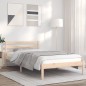 vidaXL Giroletto 75x190 cm in Legno Massello di Pino 2FT6 Small Single vidaXL Giroletto 75x190 cm in Legno Massello di Pino 2FT6 Small Single