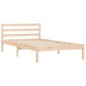 vidaXL Giroletto 75x190 cm in Legno Massello di Pino 2FT6 Small Single vidaXL Giroletto 75x190 cm in Legno Massello di Pino 2FT6 Small Single