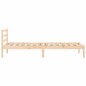 vidaXL Giroletto 75x190 cm in Legno Massello di Pino 2FT6 Small Single vidaXL Giroletto 75x190 cm in Legno Massello di Pino 2FT6 Small Single