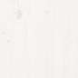 vidaXL Giroletto Bianco 135x190 cm Legno Massello di Pino 4FT6 Double vidaXL Giroletto Bianco 135x190 cm Legno Massello di Pino 4FT6 Double