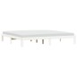 vidaXL Giroletto Bianco 180x200 cm Legno Massello Pino 6FT Super King vidaXL Giroletto Bianco 180x200 cm Legno Massello Pino 6FT Super King