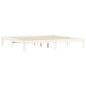 vidaXL Giroletto Bianco 180x200 cm Legno Massello Pino 6FT Super King vidaXL Giroletto Bianco 180x200 cm Legno Massello Pino 6FT Super King