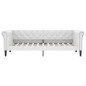 vidaXL Divano Letto con Letto Estraibile Bianco 90x200cm in Similpelle vidaXL Divano Letto con Letto Estraibile Bianco 90x200cm in Similpelle