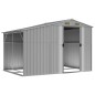vidaXL Capanno da Giardino Grigio 277x192,5x179 cm in Acciaio Zincato vidaXL Capanno da Giardino Grigio 277x192,5x179 cm in Acciaio Zincato