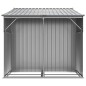 vidaXL Capanno da Giardino Grigio 277x192,5x179 cm in Acciaio Zincato vidaXL Capanno da Giardino Grigio 277x192,5x179 cm in Acciaio Zincato