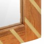 vidaXL Set Mobili da Bagno 2pz Marrone e Nero Legno Massello di Mango vidaXL Set Mobili da Bagno 2pz Marrone e Nero Legno Massello di Mango
