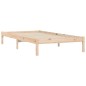 vidaXL Giroletto 90x190 cm in Legno Massello di Pino 3FT Single