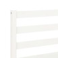 vidaXL Giroletto Bianco 75x190cm Legno Massello Pino 2FT6 Small Single vidaXL Giroletto Bianco 75x190cm Legno Massello Pino 2FT6 Small Single