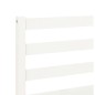 vidaXL Giroletto Bianco 140x190 cm in Legno Massello di Pino