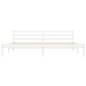 vidaXL Giroletto Bianco 180x200 cm Legno Massello Pino 6FT Super King vidaXL Giroletto Bianco 180x200 cm Legno Massello Pino 6FT Super King