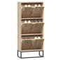 Scarpiera 52x25x120 cm in Legno Multistrato Scarpiera 52x25x120 cm in Legno Multistrato