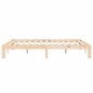 vidaXL Giroletto 180x200 cm Legno Massello di Pino 6FT Super King vidaXL Giroletto 180x200 cm Legno Massello di Pino 6FT Super King